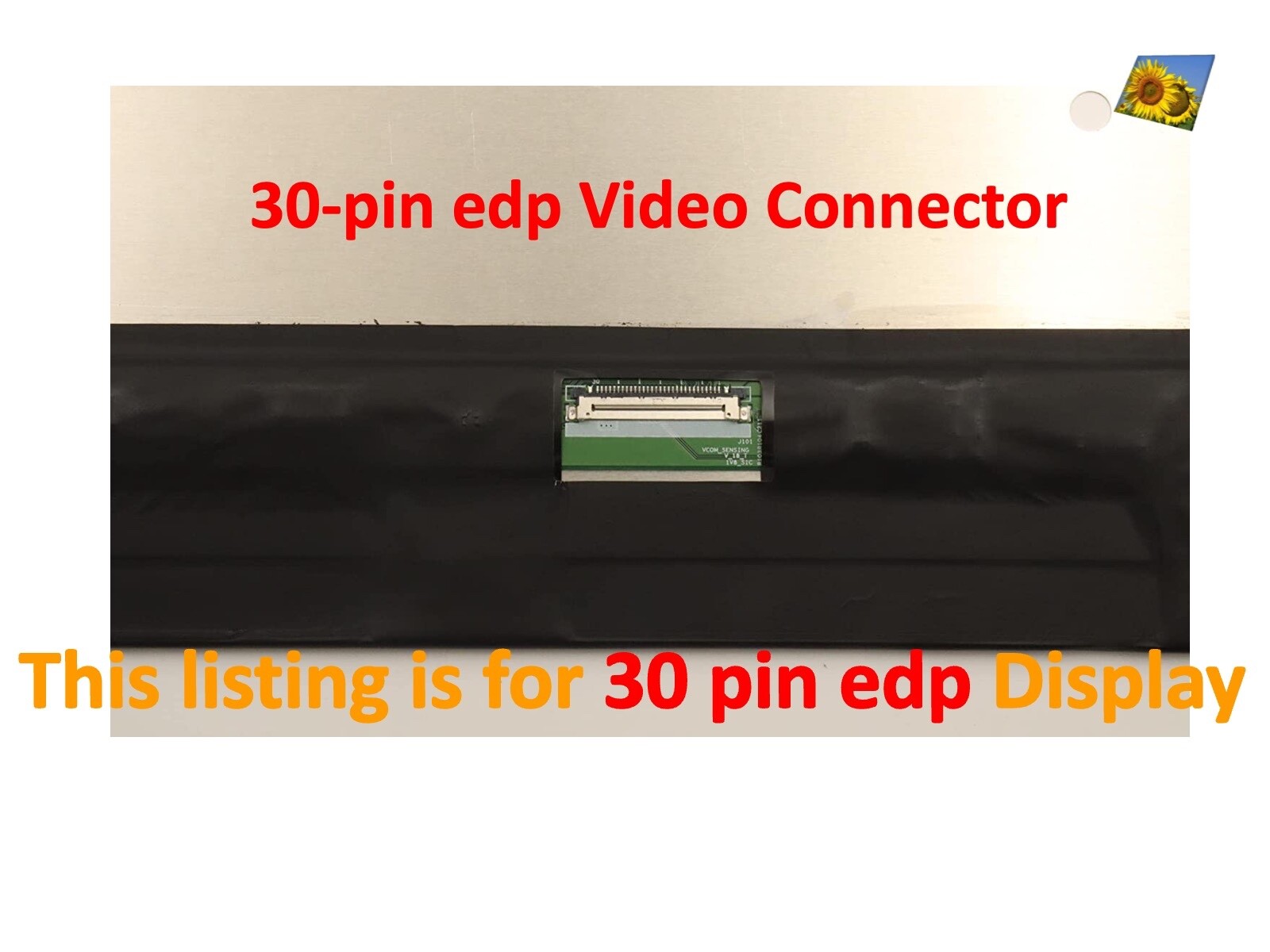 SD11E38377 1920*1200 EDP 30 Pins 16.0 Laptop LED LCD Screen Matrix Replacement