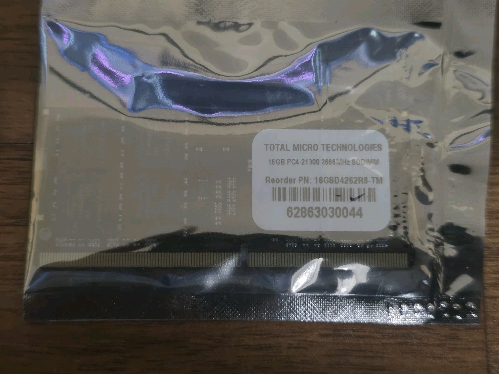 16GB Micron DDR4 2666MHz SO-DIMM Laptop RAM