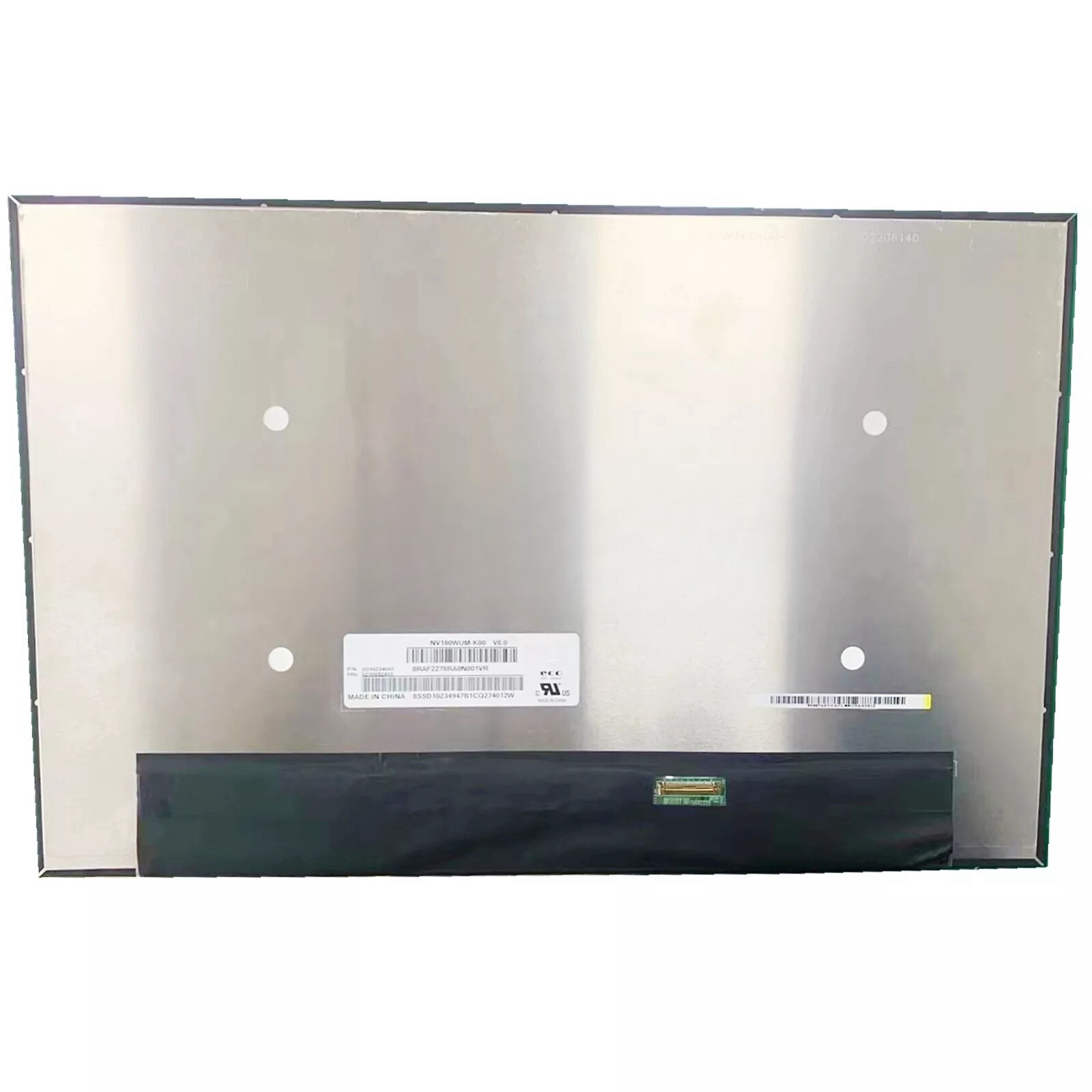 NV160WUM-K00 V8.0 1920×1200 IPS Replacement Display Panel Touch LCD Screen