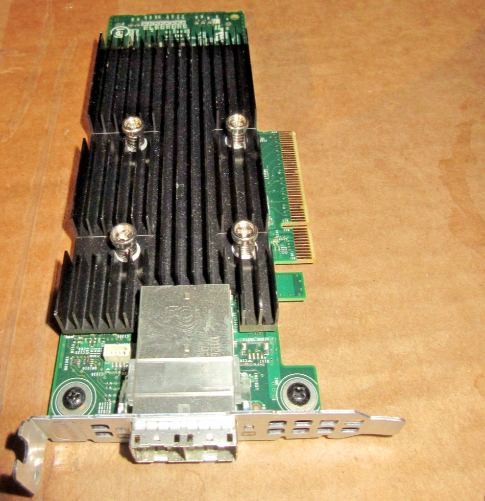 Dell 0T93GD SAS 12Gbps Host Bus Adapter PCI-E X8 External Controller Card T93GD