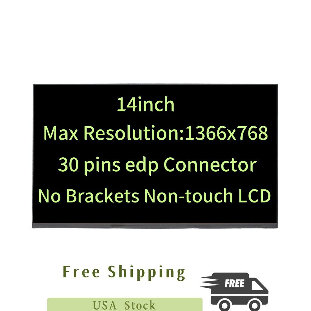 NT140WHM-N4C V8.0 14″ HD Laptop LED LCD Screen for AUO B140XTN07.9 H/W:0A Panel