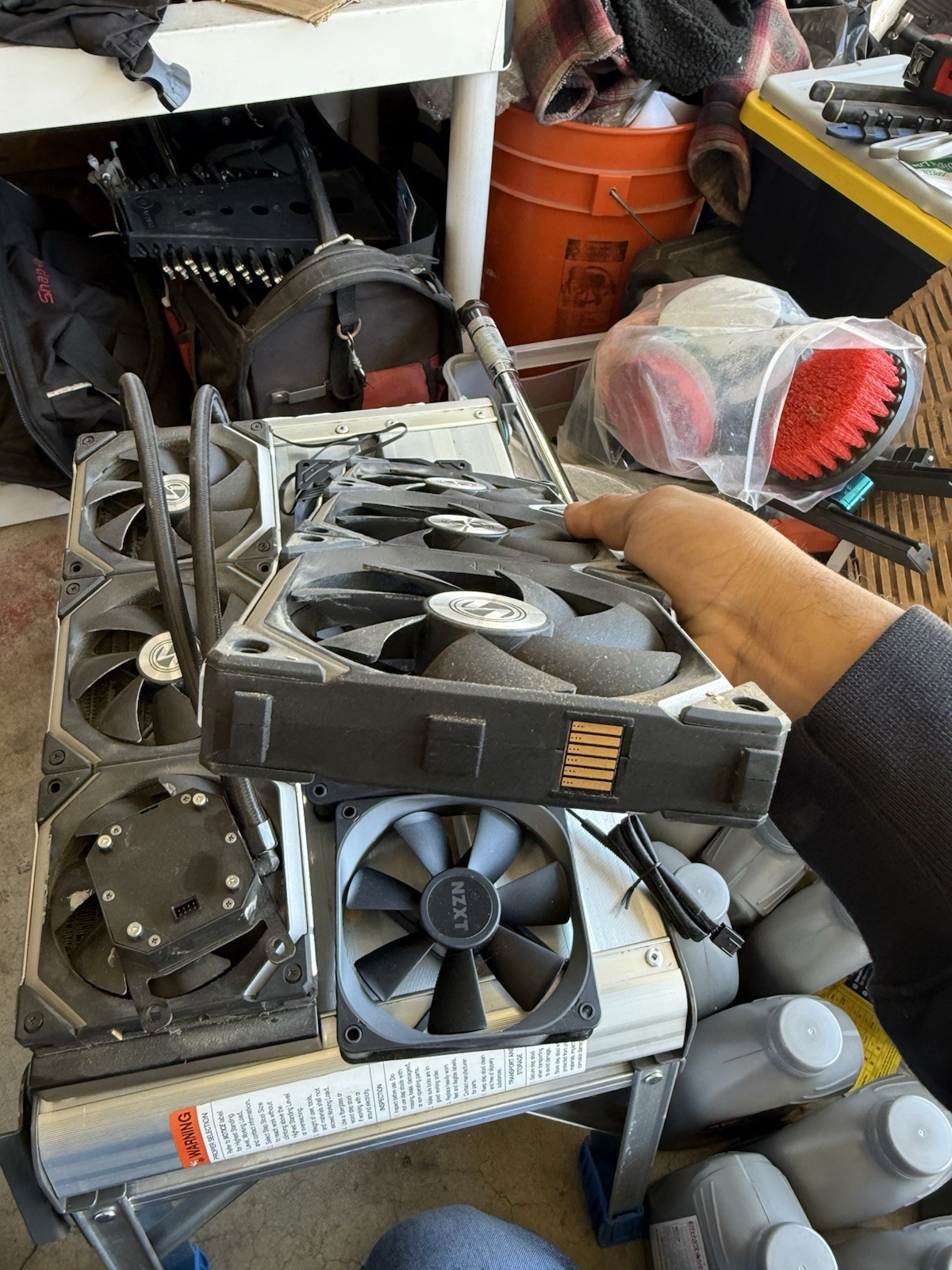 Computer Nzxt Coolers Corsair Cooler And Other Computer Parts.see description***