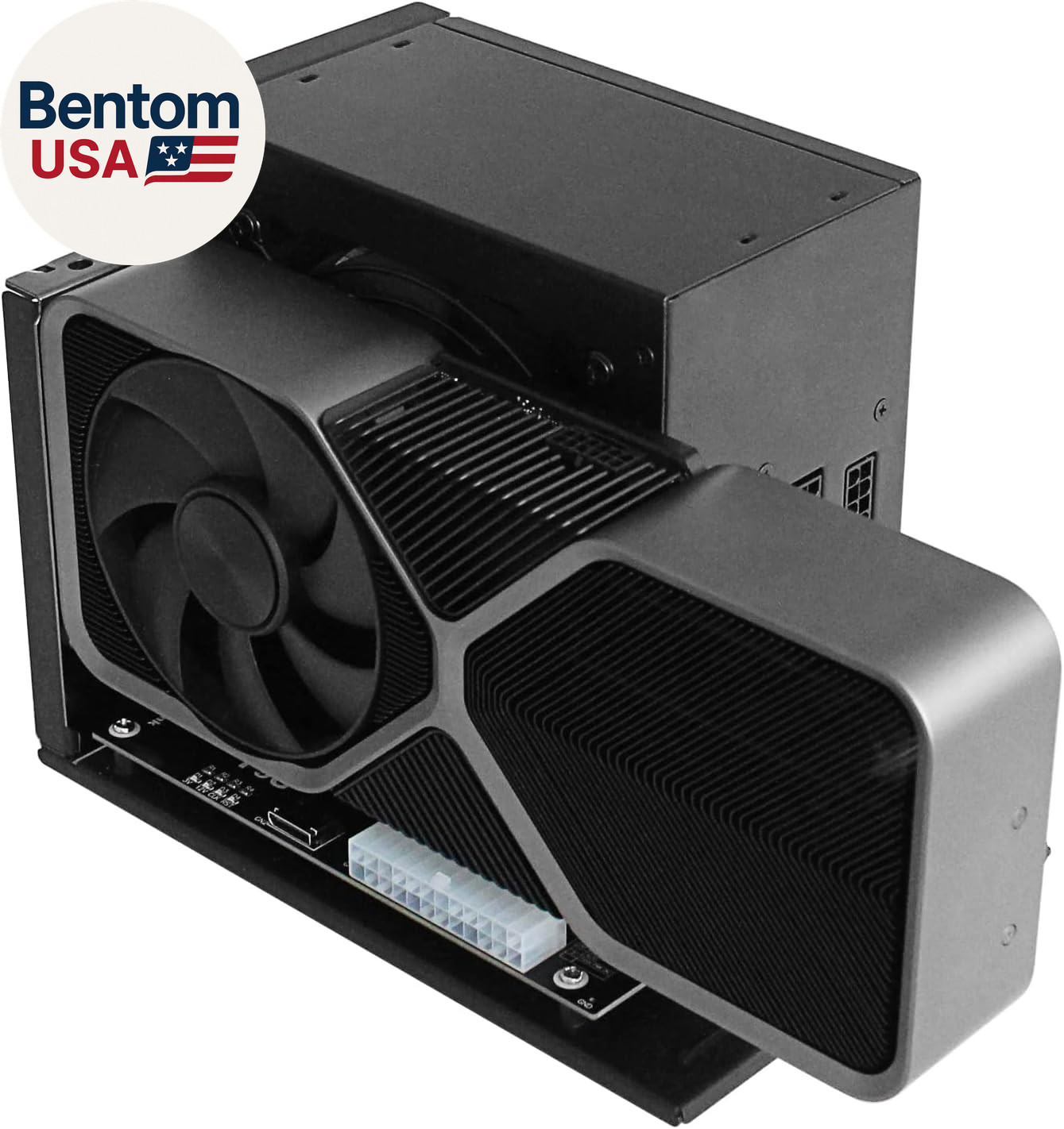Pcie 4.0 X4 64Gbps Compatible Egpu DOCK, with Oculink SFF-8612 8311 to Pcie X16