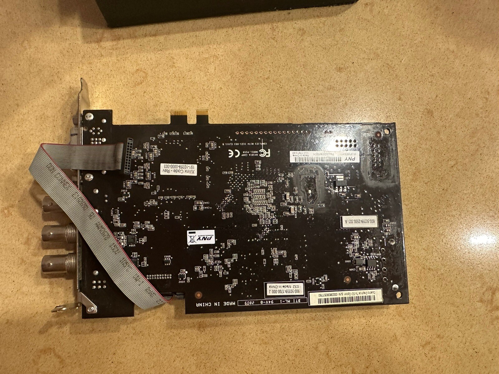 NVIDIA PNY VCQSDIOPT2 Quadro to SDI Option2 Altera Stratix +cable SD HD 2K-SDI