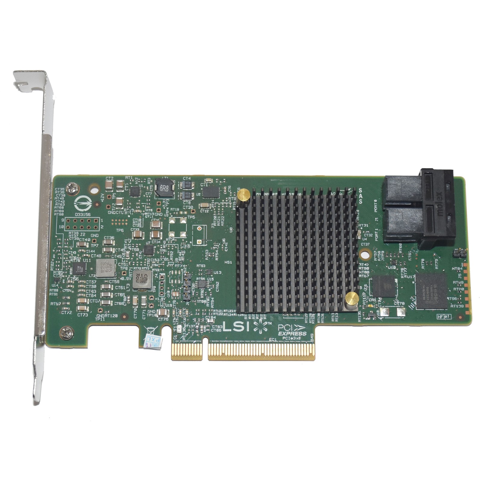 LSI Broadcom SAS 9300-8i 12Gb/s 8-Port IT Mode SATA SAS PCIe HBA Card