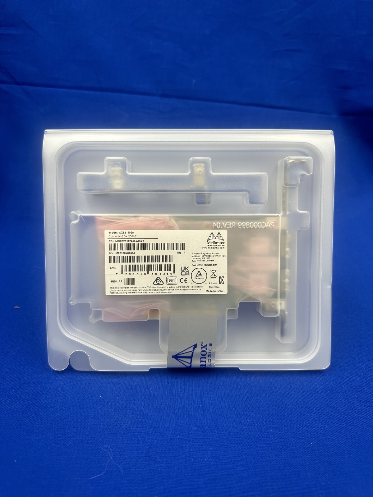 MCX621102AC-ADAT Mellanox ConnectX-6 DX 2-Port SFP28 25GbE Network Adapter