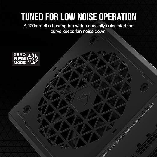 Corsair RM1000e (2023) Fully Modular Low-Noise ATX Power Supply Unit