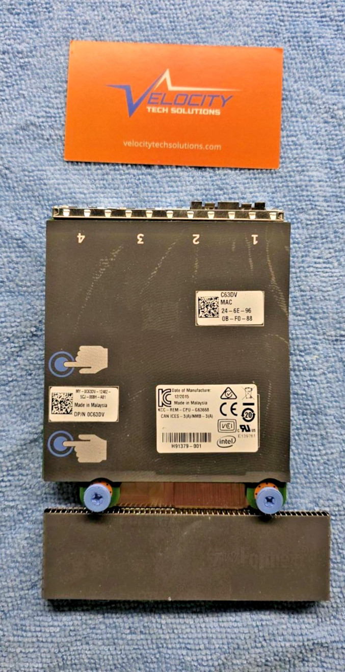 Dell C63DV Intel X520/I350 Quad Port Network Daughter Card