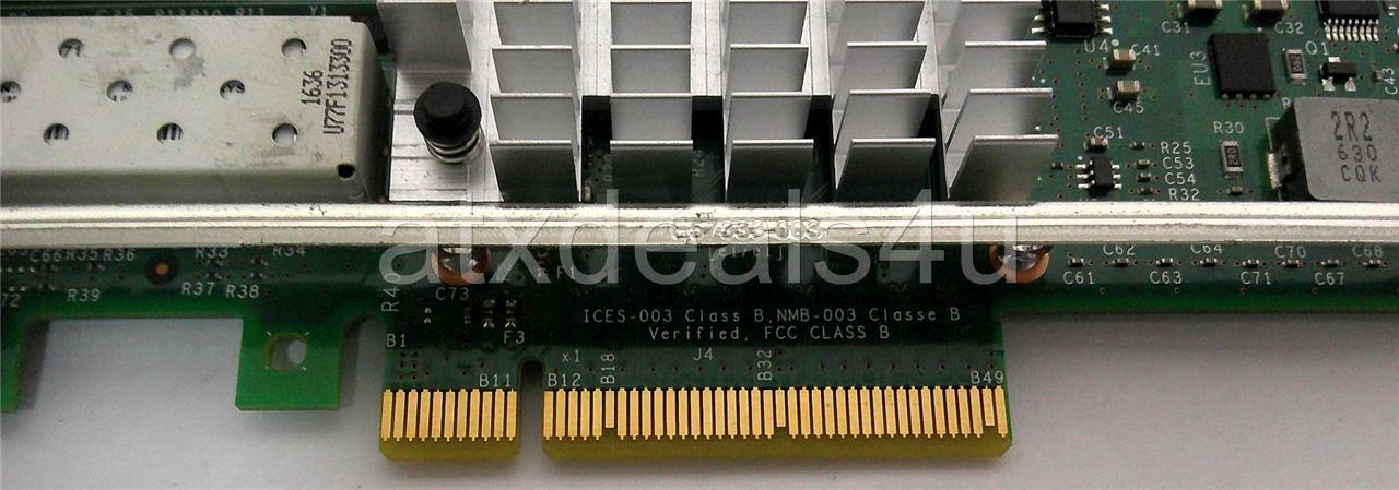 Intel Dell 942V6 X520-DA2 SFP+ Dual-Port 10GB PCI-E 2.0 x8 Network Adapter Card