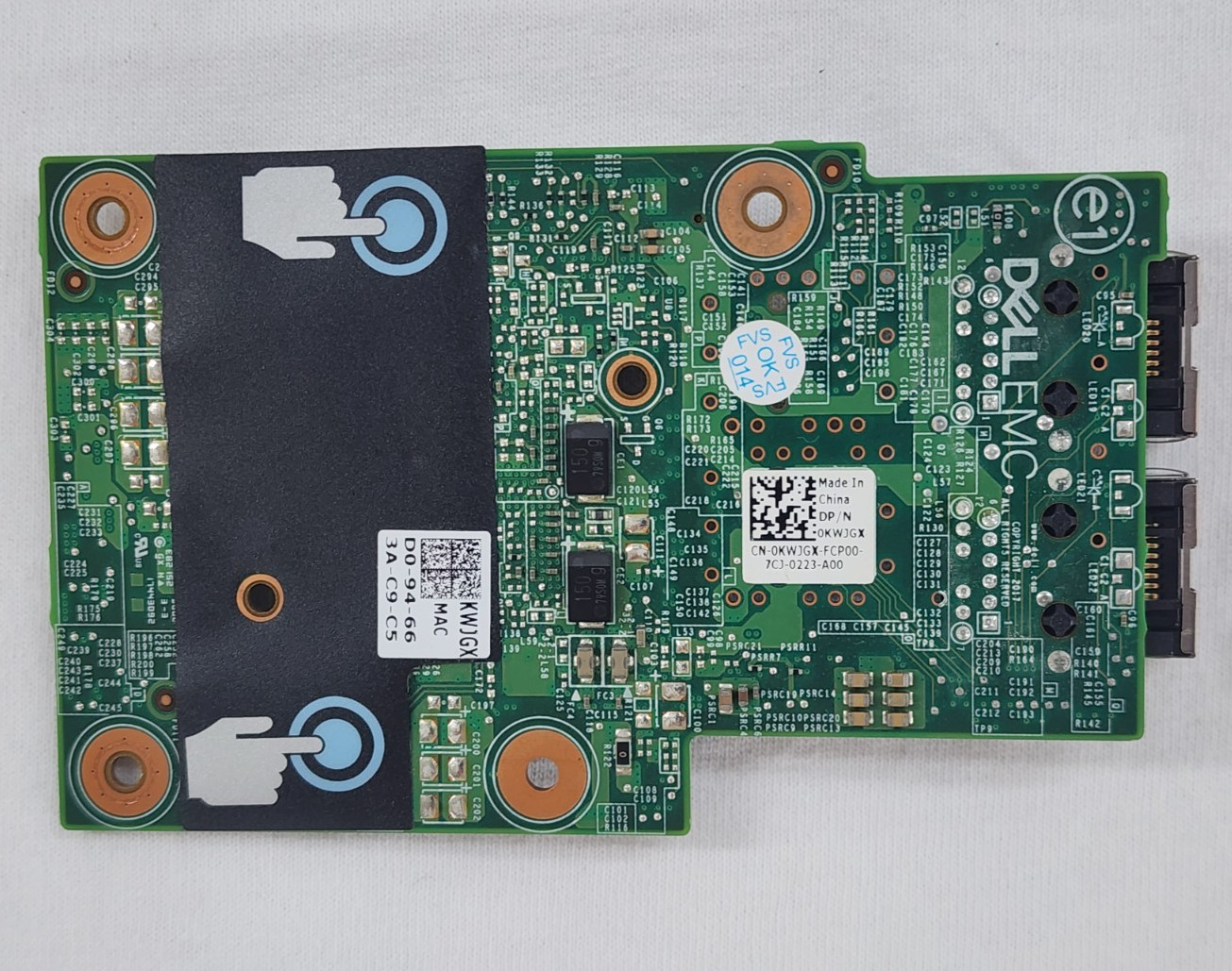 Dell KWJGX Broadcom 5720 Dual Port 1Gb LOM Network Card for PowerEdge R440 R540