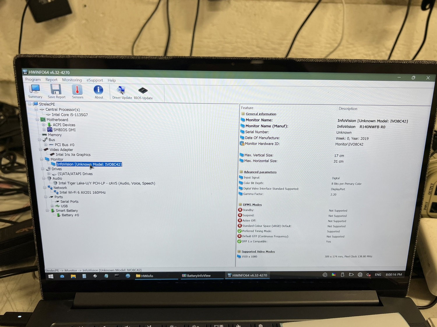 Lenovo IdeaPad Slim 7 14ITL05 14″ FHD LCD Touch Screen Complete Assembly Grade A