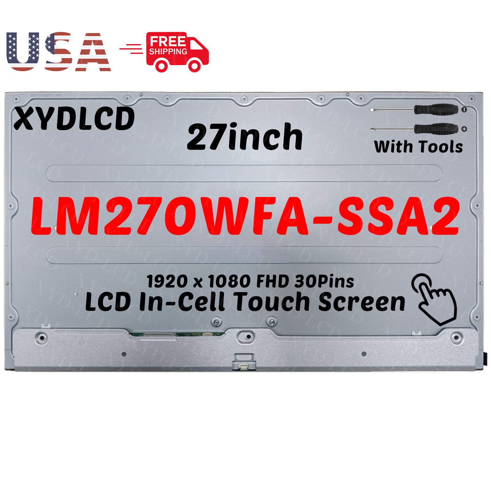 27in for Lenovo IdeaCentre AIO 3 27IAP7 F0GJ00TTUS LCD Touch Screen 5D10W33957