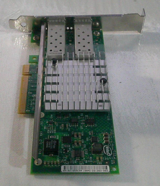 DELL Intel X520-DA2 10Gb SFP+ Dual Port Network Adapter Card 0U810N