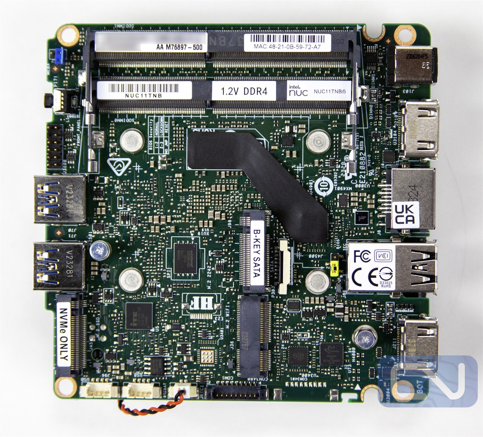 *New* Intel NUC 11 Pro Board NUC11TNB i5-1135G7 Tiger Canyon Motherboard 2.5GbE