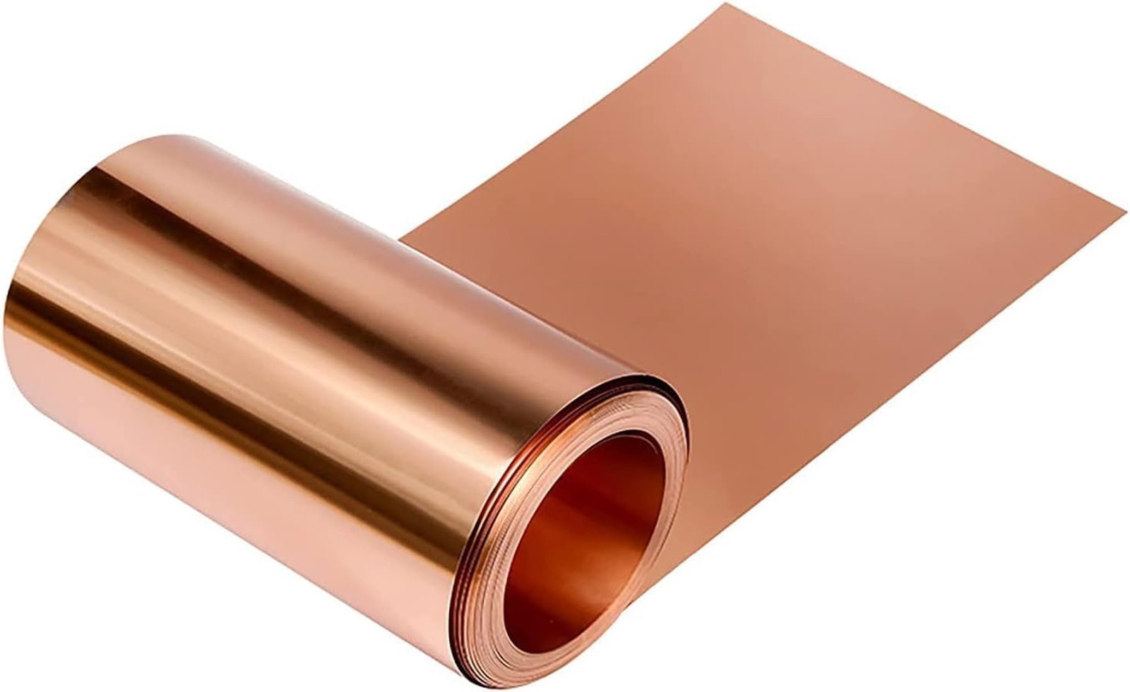 Pure Copper Foil Sheet Thin Cu Metal Foil Roll 99.99% Copper, 0.2mm x 200mm x…