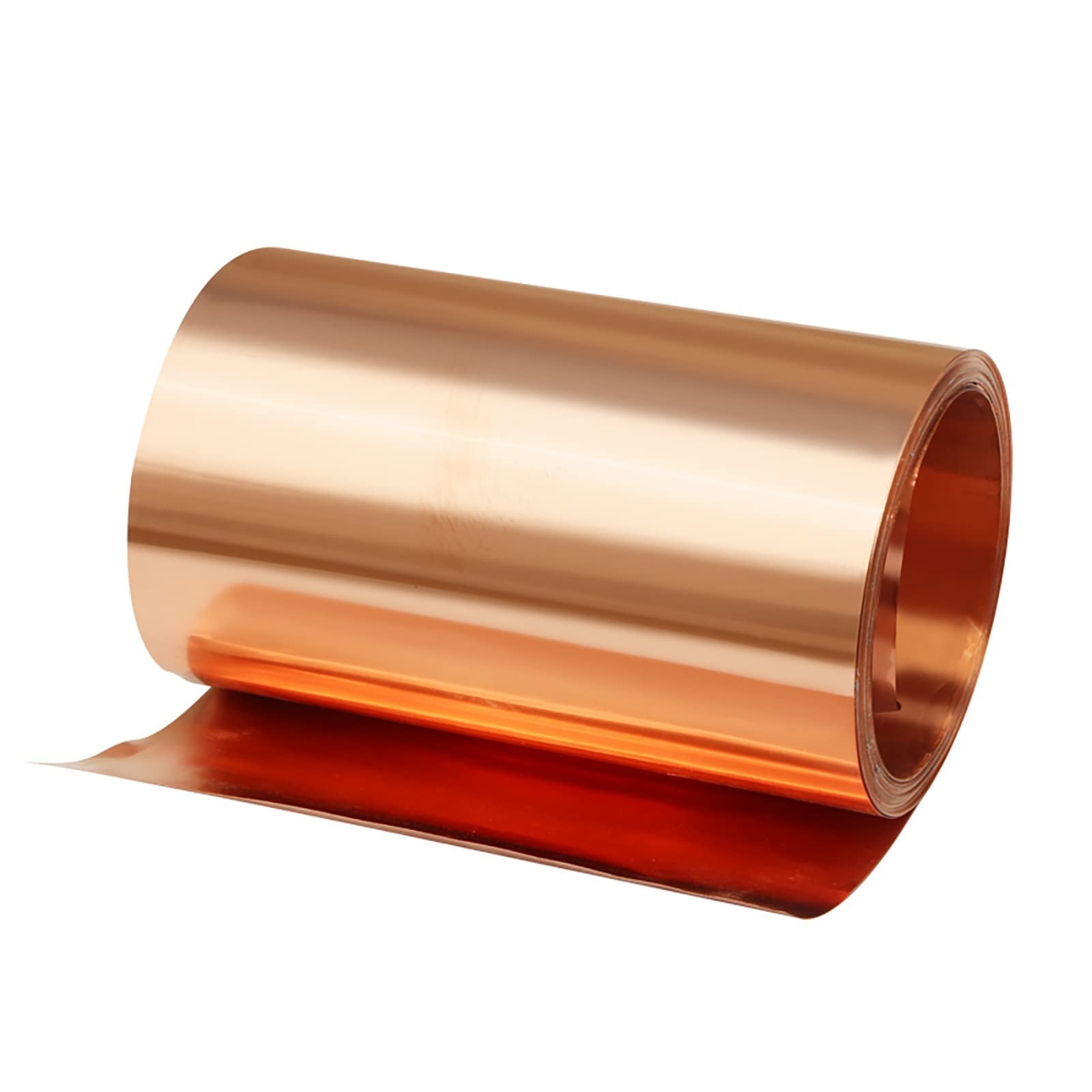 Pure Copper Foil Sheet Thin Cu Metal Foil Roll 99.99% Copper, 0.2mm x 200mm x…