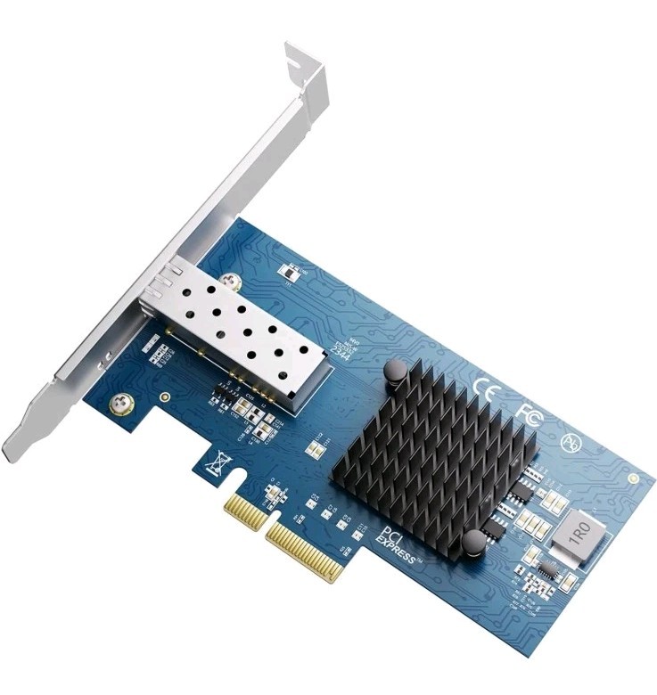 10Gb PCIe NIC Intel 82599EN SFP+ Port X520DA1 Windows Server Linux VMware