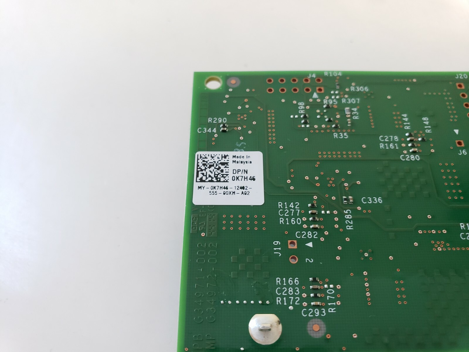 Dell Intel X540 Dual-port 10GBit NIC PCi-e 0K7H46 K7H46