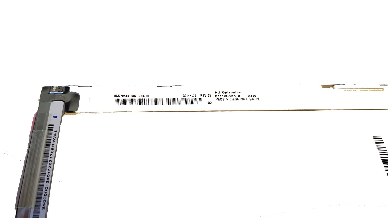 Auo 14.1″ 1024×768 LVDS 30pin Matte Laptop LCD Display Screen B141XG13 V.8