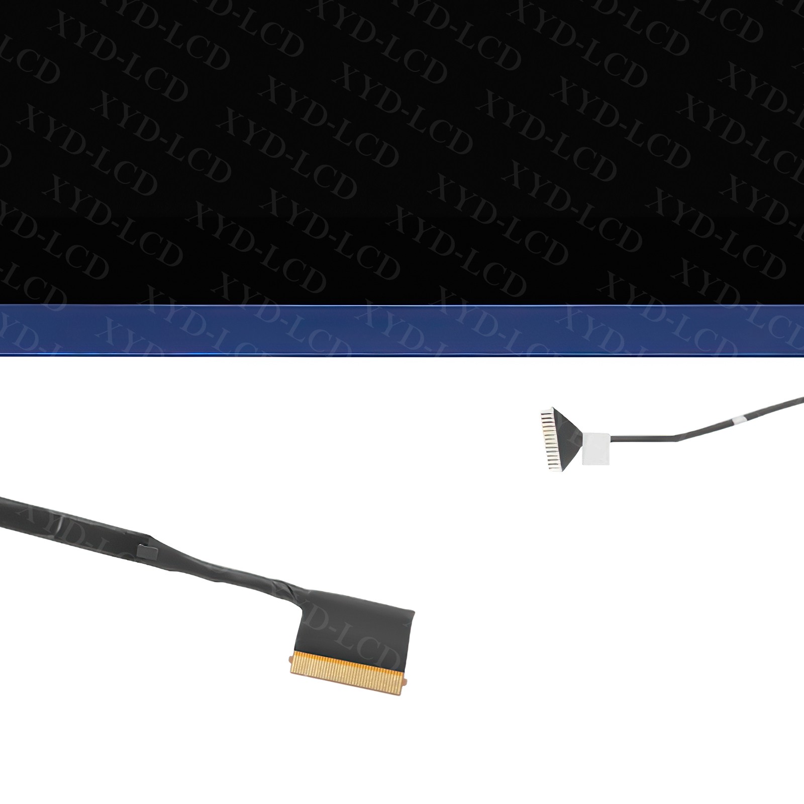 Original LCD Screen Touch Full Top Assembly for Samsung NP950QCG-K01US FHD Blue