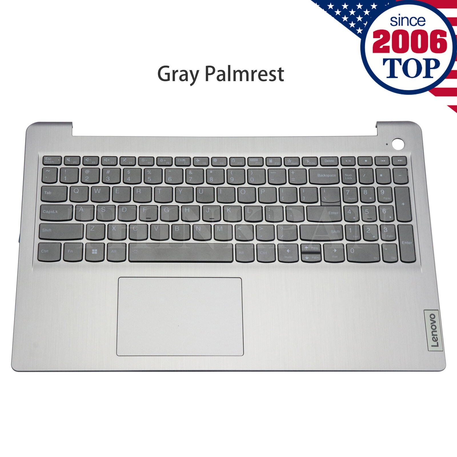 New Palmrest For Lenovo ideapad 3 15ABA7 3 15IAU7 Backlit Keyboard+Touchpad Gray