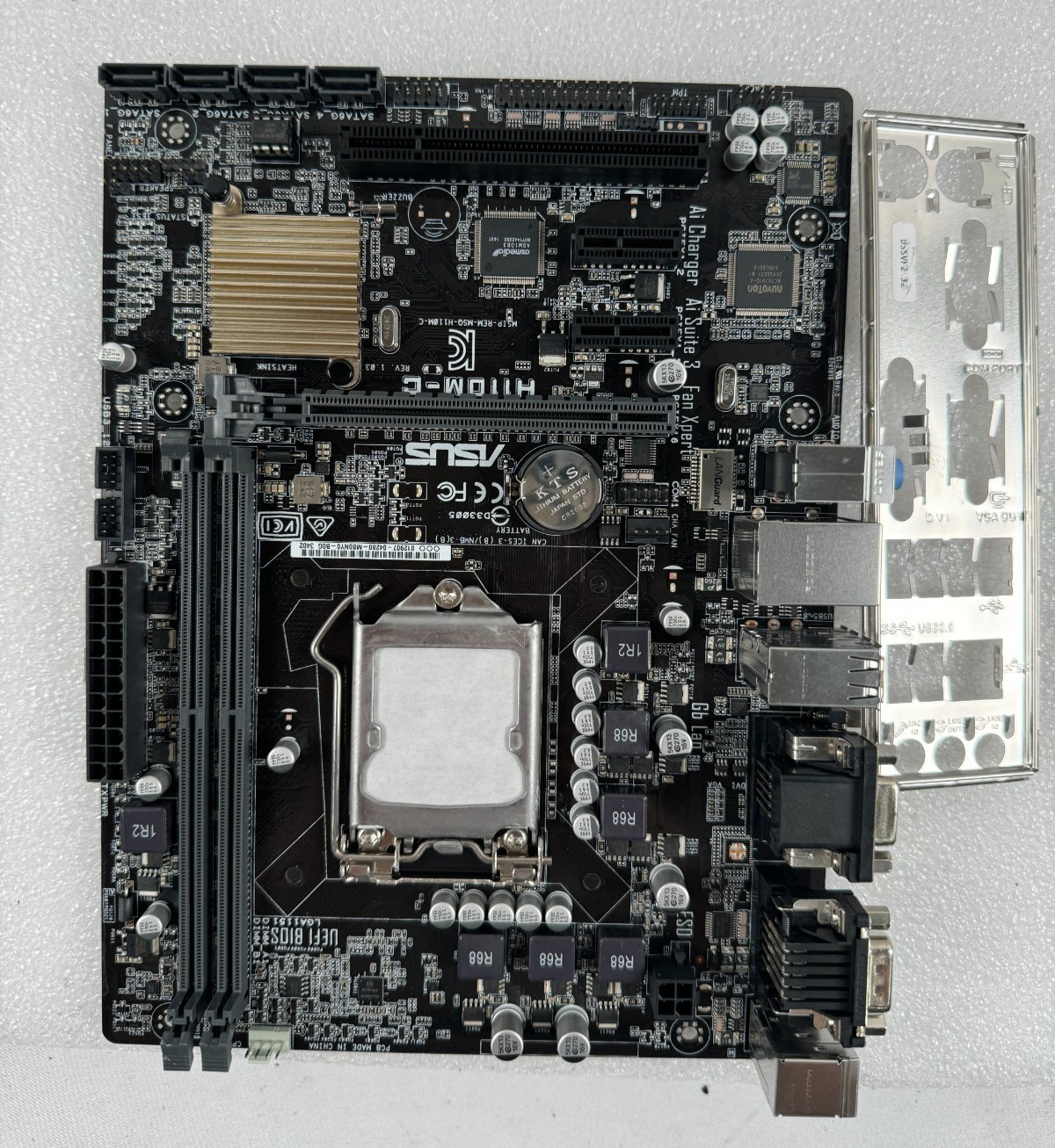 Asus H110M-C LGA 1151 DDR4 SDRAM Desktop MicroATX Motherboard Tested