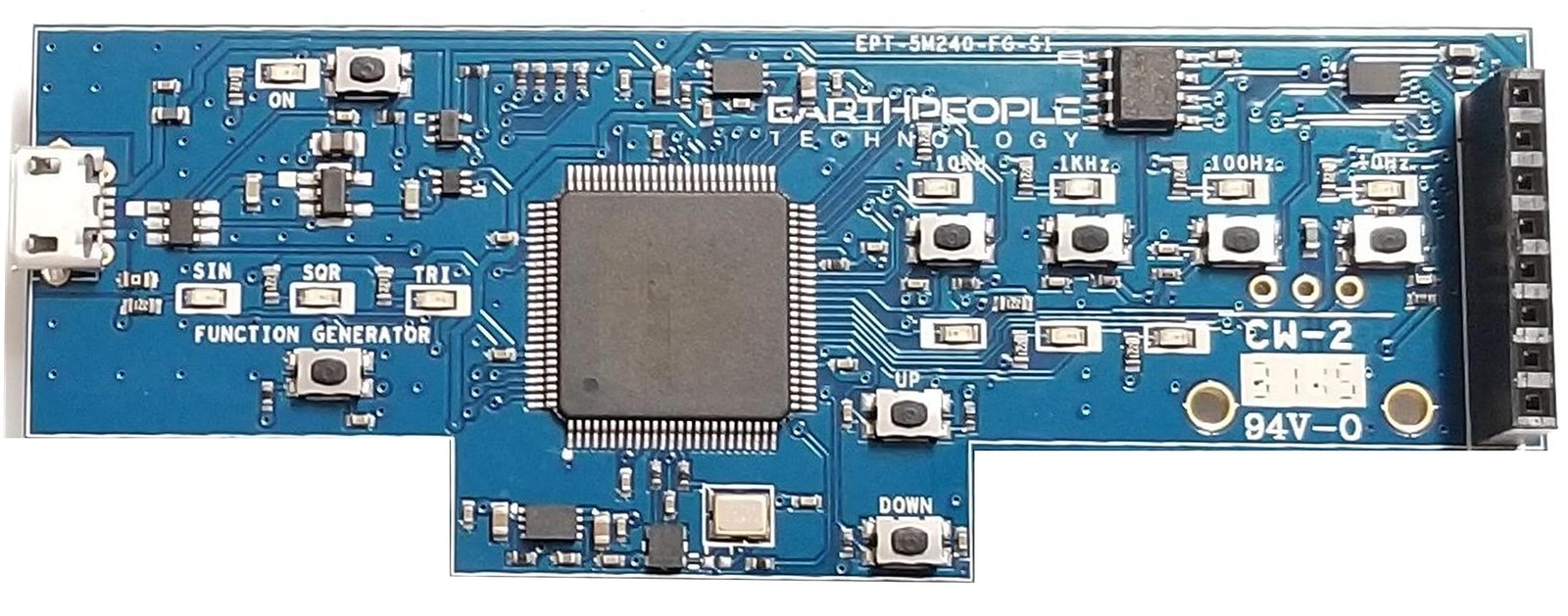 Altera MAX V 5M240 CPLD Development Board, BeeProLogic, FPGA, JTAG, DIY, Logic