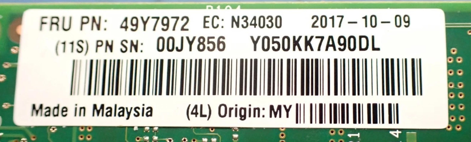 IBM 49Y7972 Intel X540-T2 10Gb RJ45 PCIe x8 10GBase-T NIC High Profile