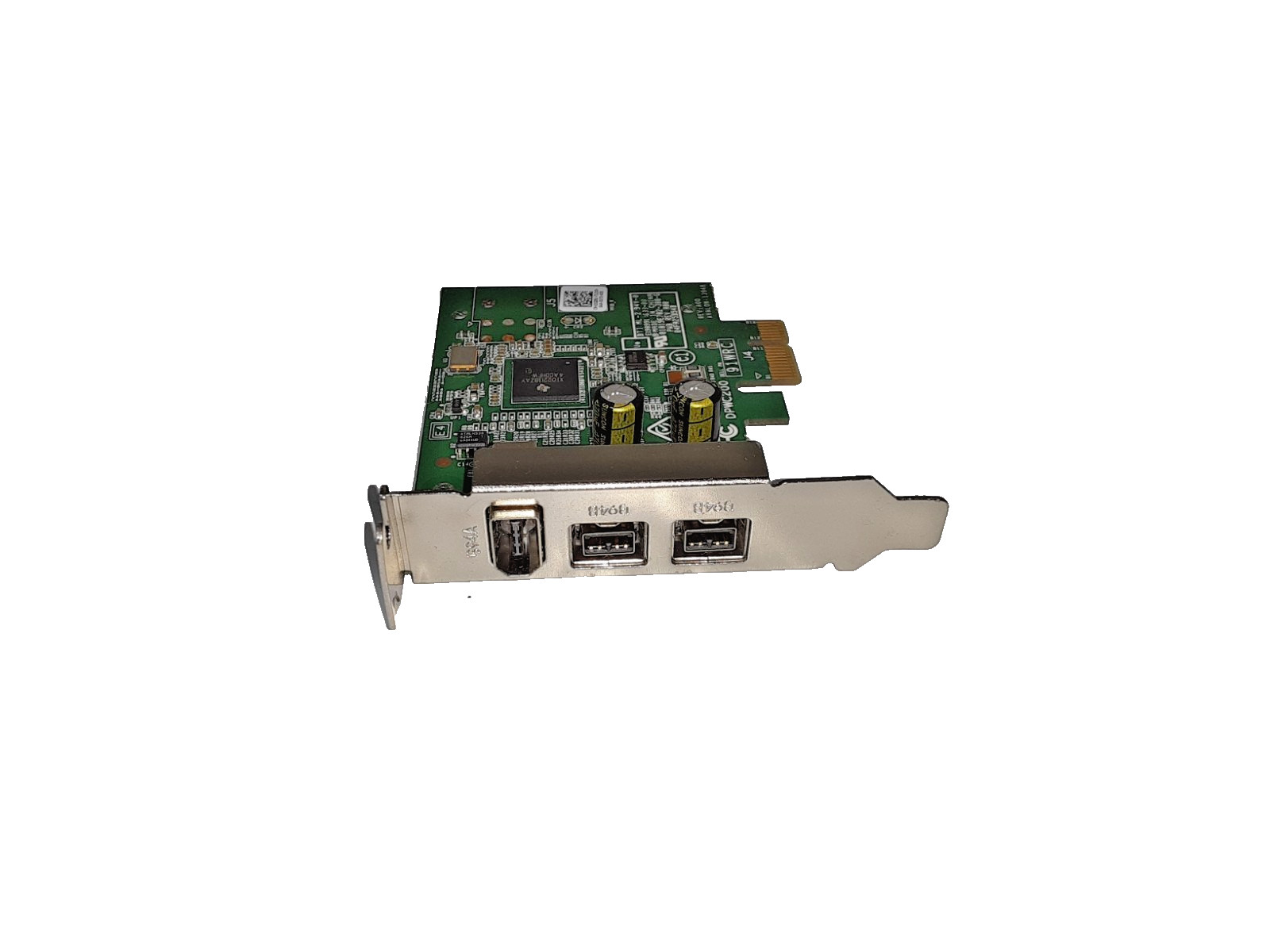 Dell 0JGXNJ 91WRC DPWC200 Full-Height PCI-Express FireWire Expansion Card DPWC20