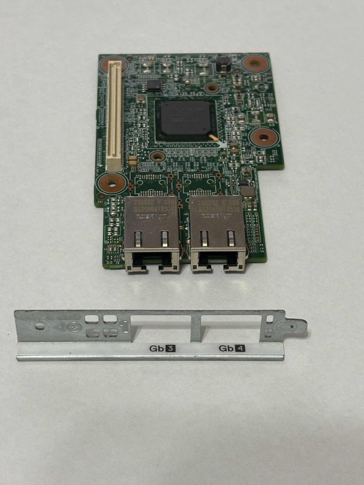 Dell KJMHJ 9R3XX Broadcom 5720 2-Port 1Gb RJ45 LOM bracket 1P9KM R6515 R440 R540