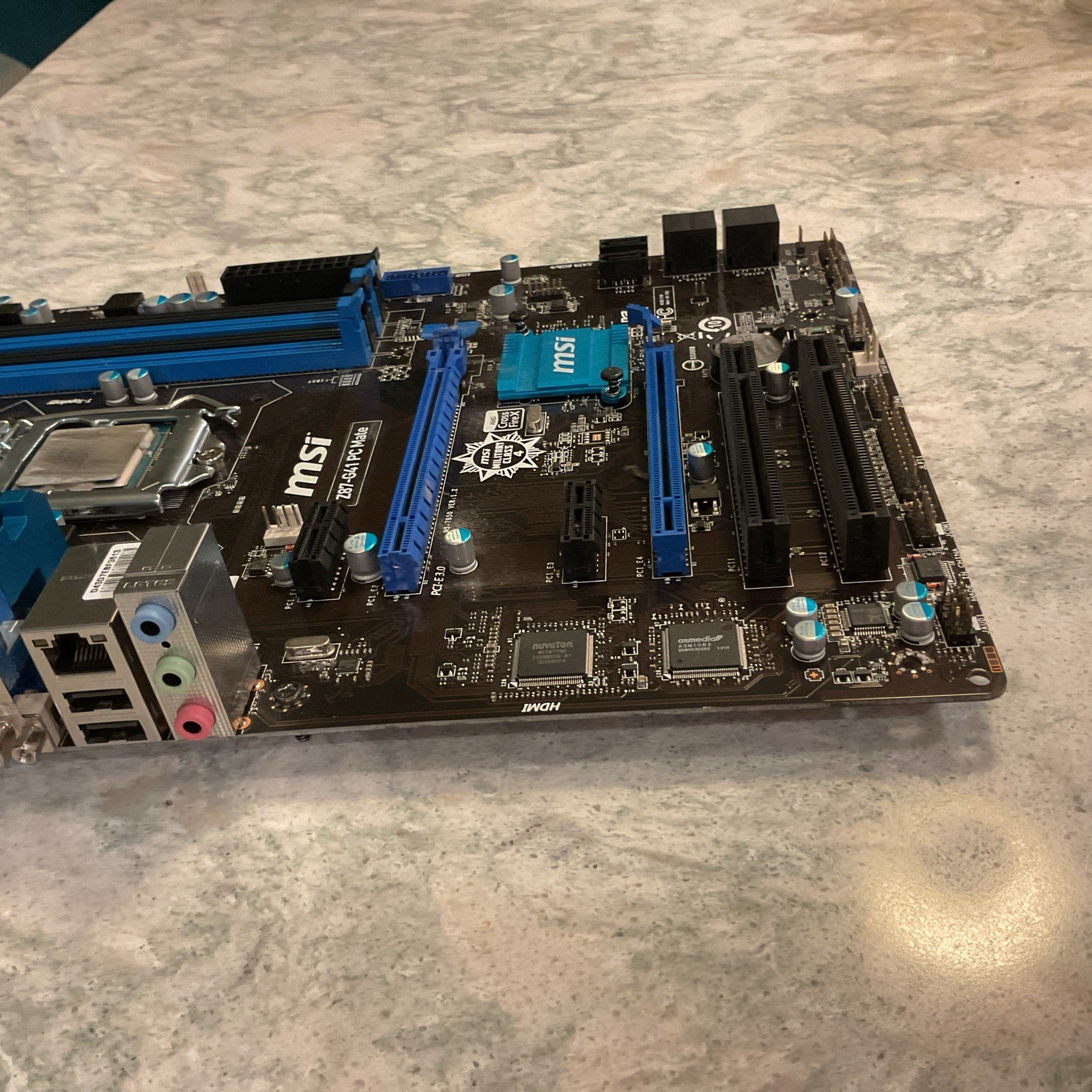 MSI Z87-G41 PC Mate Motherboard Mainboard (see description)