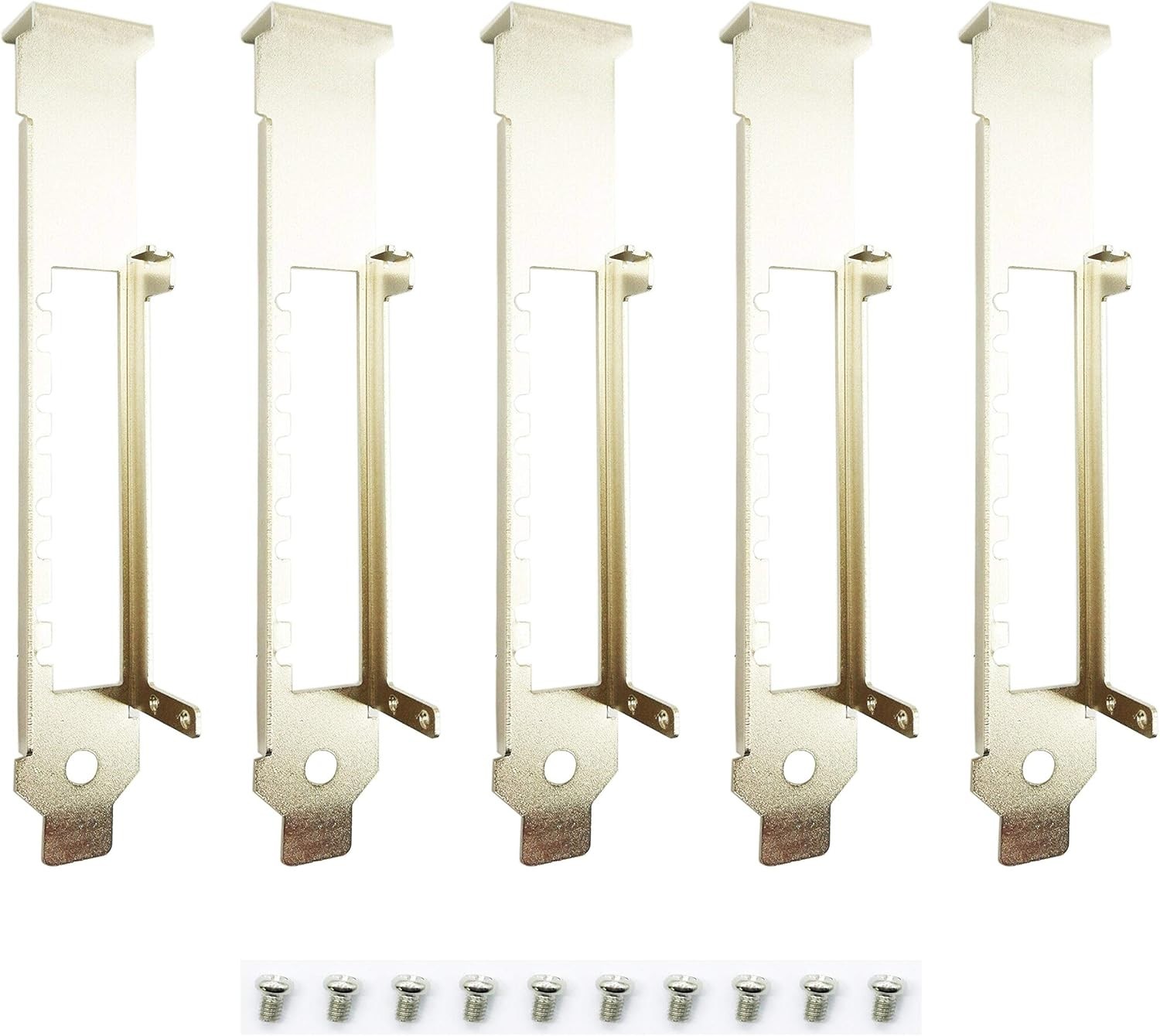 5pcs New Full Height Bracket for Intel X710-DA4 2U XL710 4SFP 4U 10G US