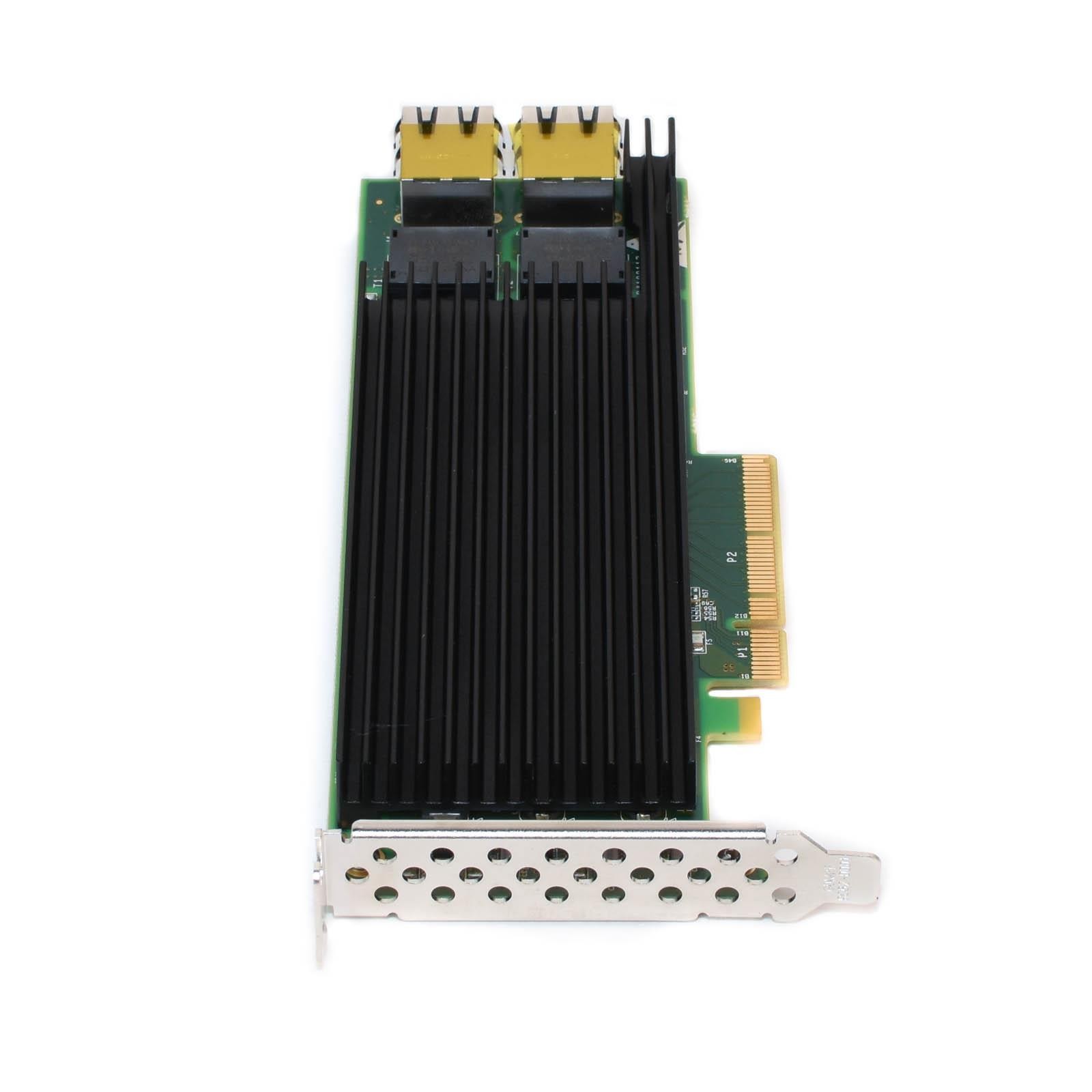 Silicom PE210G2I40IC-T-LP Dual Port 10GbE 10GBase-T RJ45 Ethernet Adapter SFF