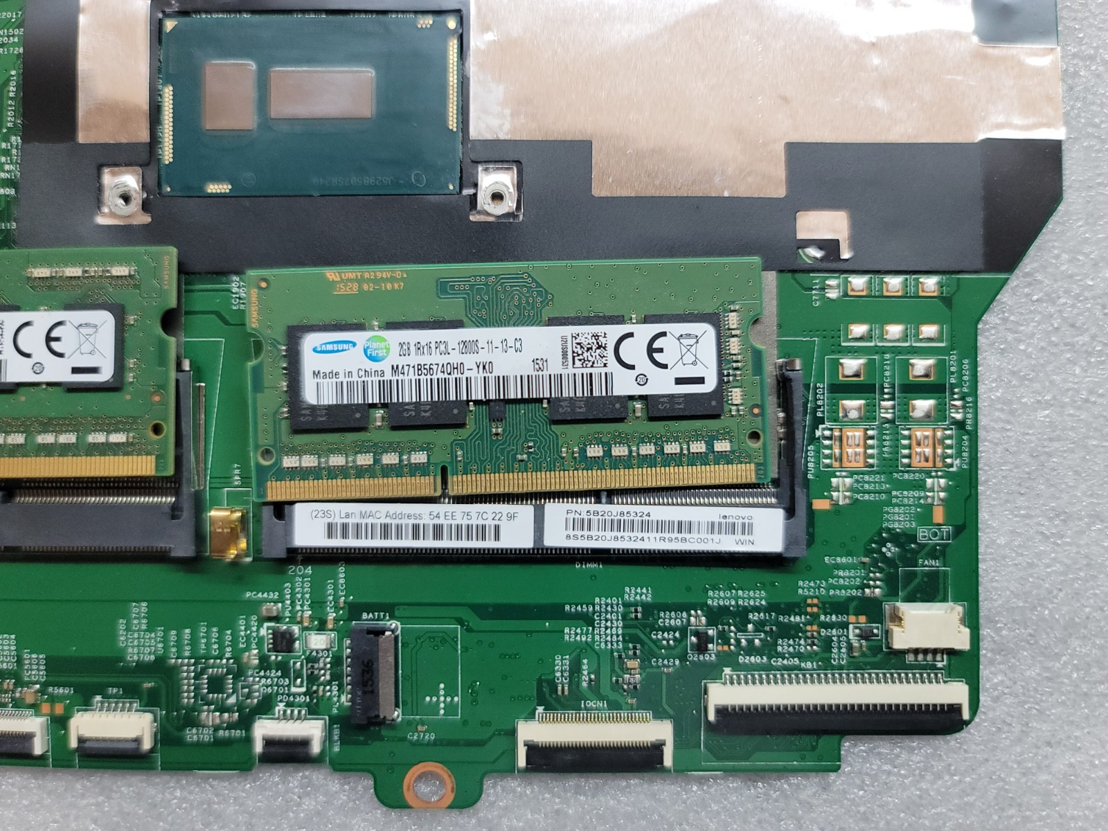 Lenovo Edge 15 80K9 i7-5500U 2.4GHz Motherboard 5B20H33184 448.03G01.0021 + RAM