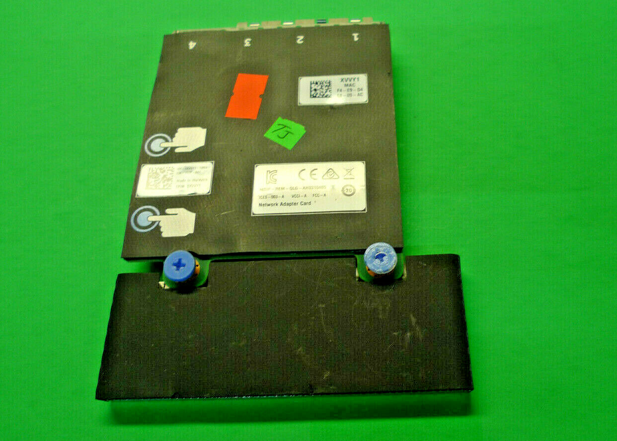 Qlogic QL41164 10GB SFP+ Quad Port Converged Network Adapter Dell XVVY1