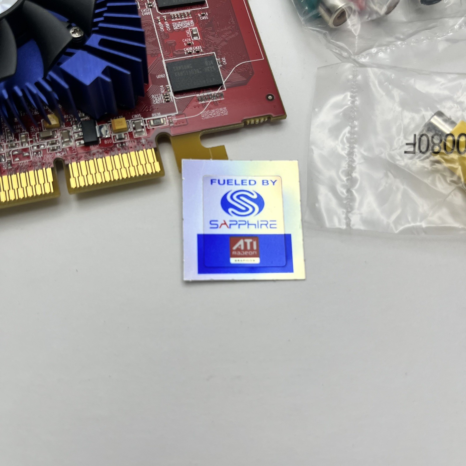 Sapphire ATI Radeon X1650 Pro 512MB AGP Video Card NEW OPEN BOX CIB Untested