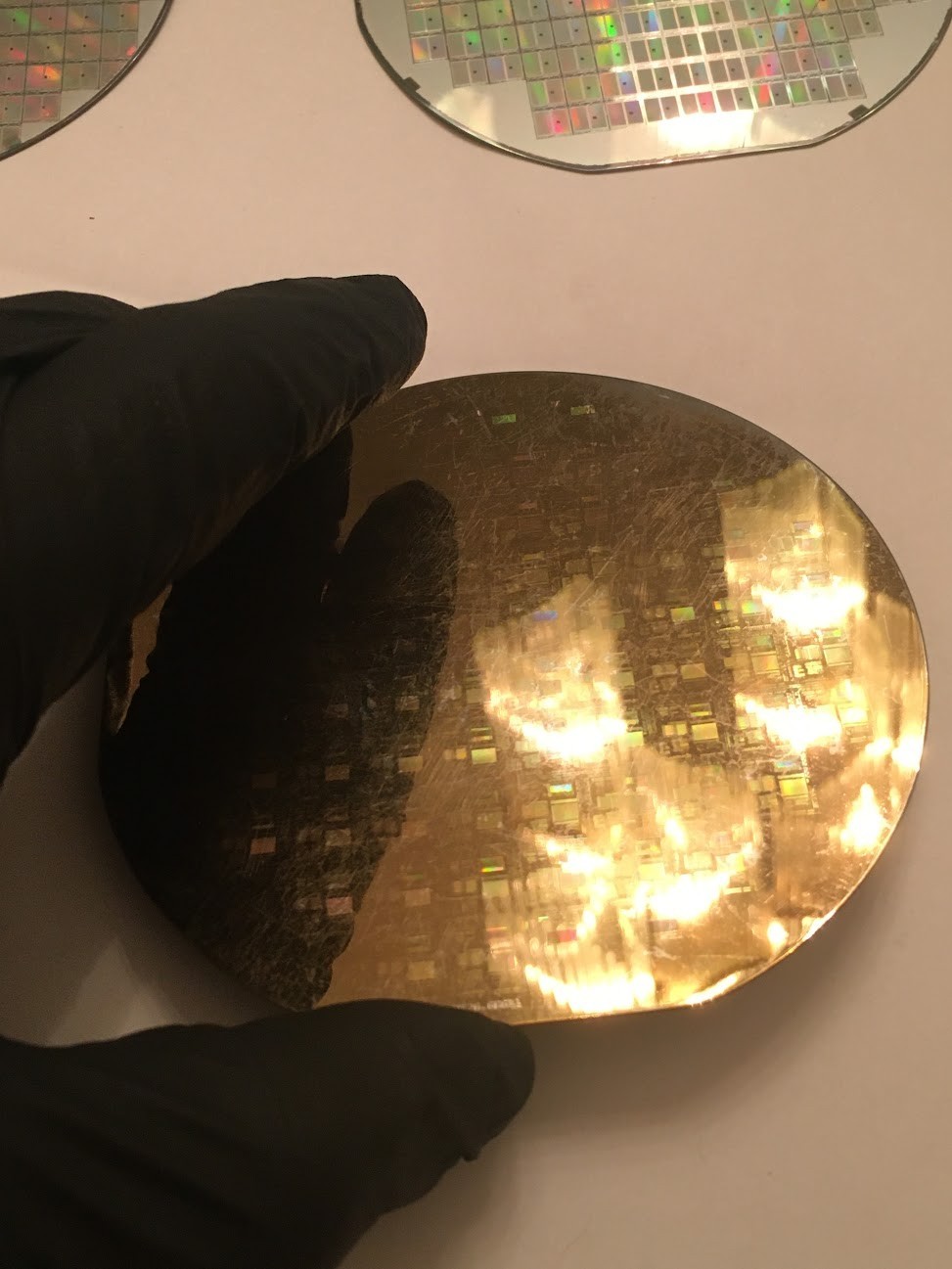 4″ Unknown Silicon Wafer 1980s Extremely Rare