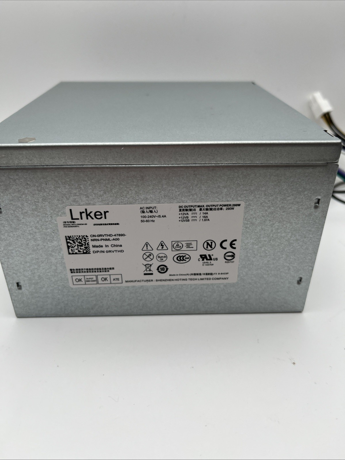 Universal Power Supply For Dell L290EM-00 HU290EM-00 *NO POWER CORD INCLUDED