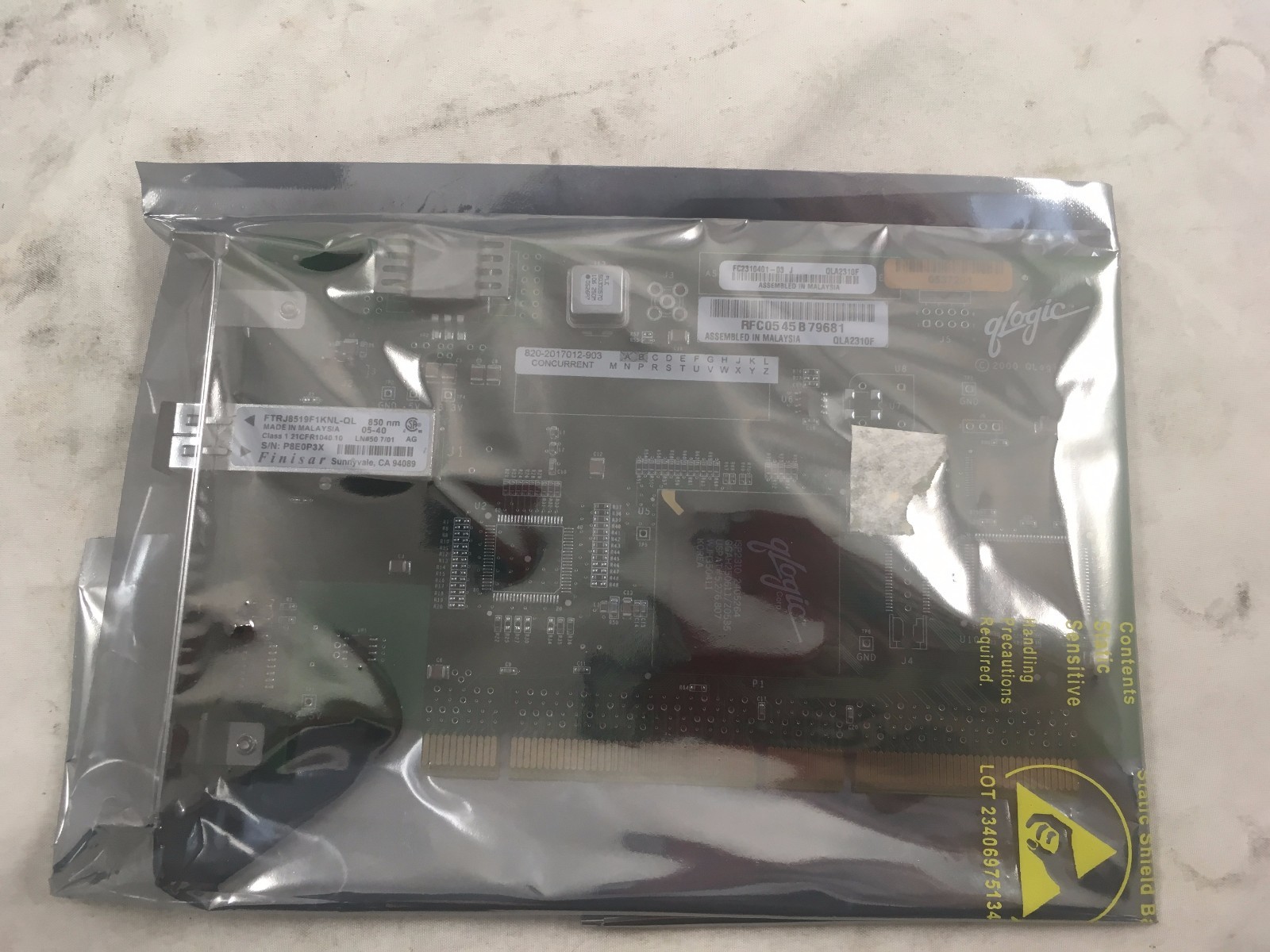 QLOGIC DELL FTRJ8519F1KNL-QL 820-2017012-903 Fiber Channel 2 PCI Card