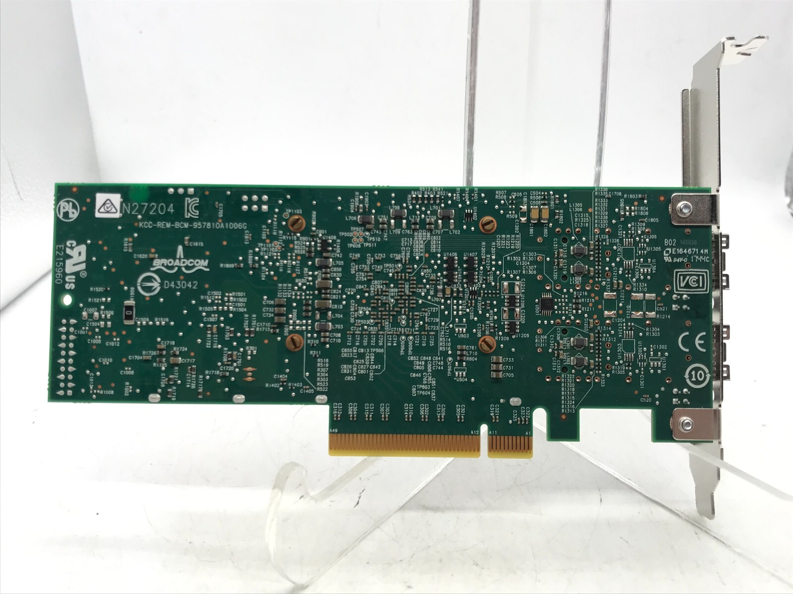 Dell Broadcom 57810S Dual-Port 10GbE SFP+ PCIE Full Height CNA Network Adapter