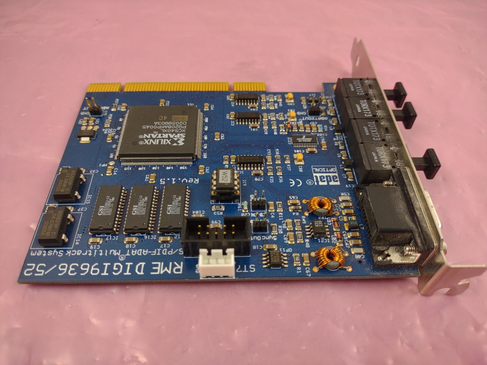 RME Germany DIGI-9636/52 9652 ADAT S/PDIF Digital Sound Card Expansion Board