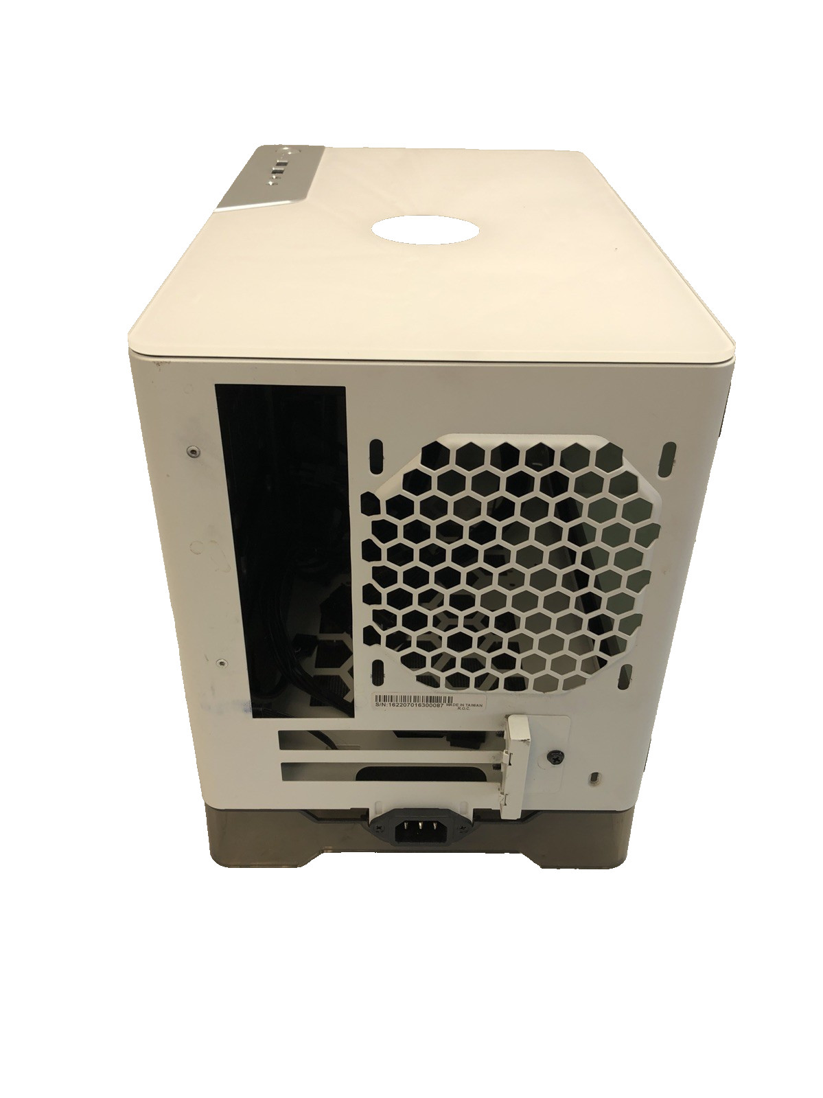 In Win A1 Plus White Mini-ITX Mini Tower Case Tempered Glass w/ 650W PSU