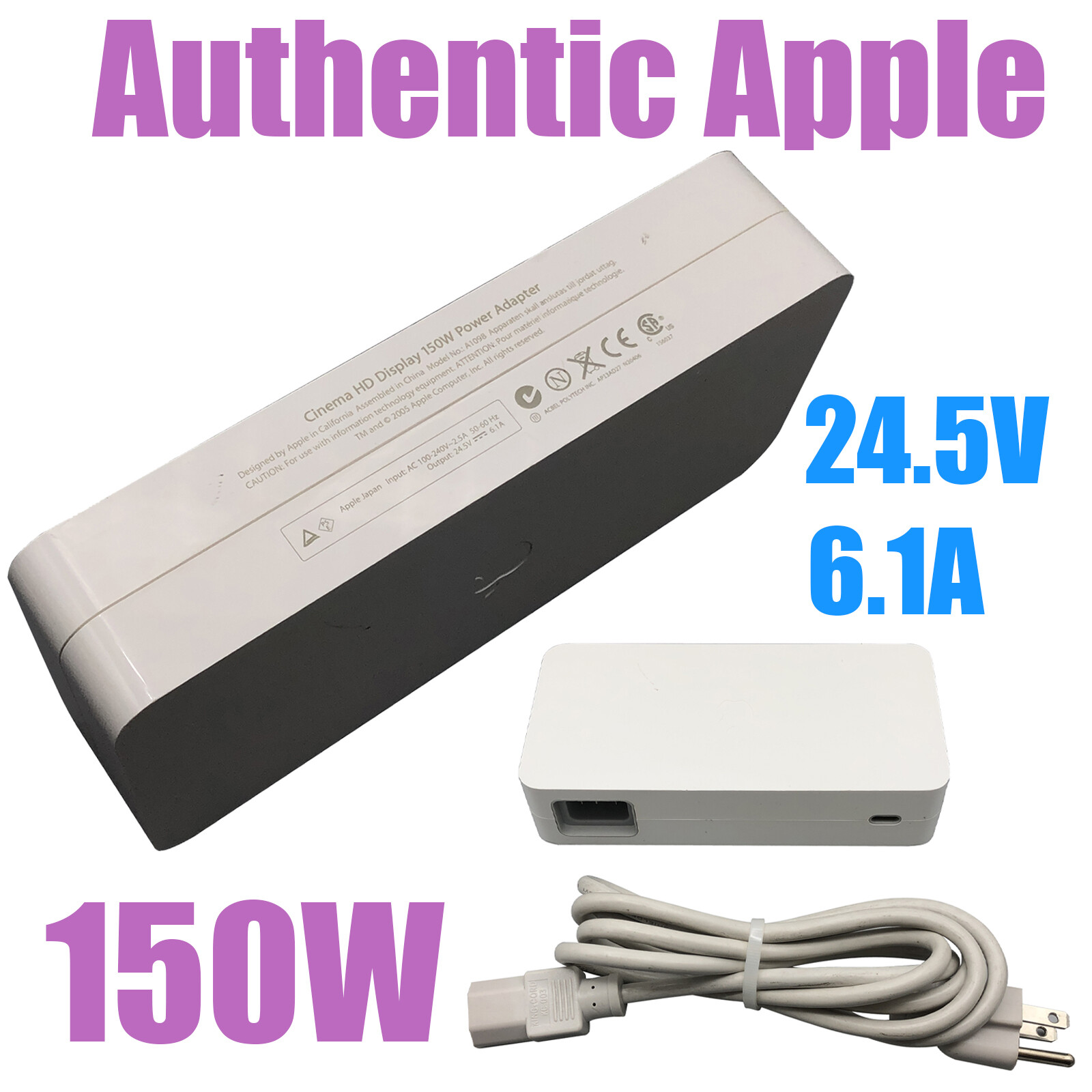 Genuine Open Box Apple 150W Power Supply Adapter For A1083 30″ Cinema HD Display