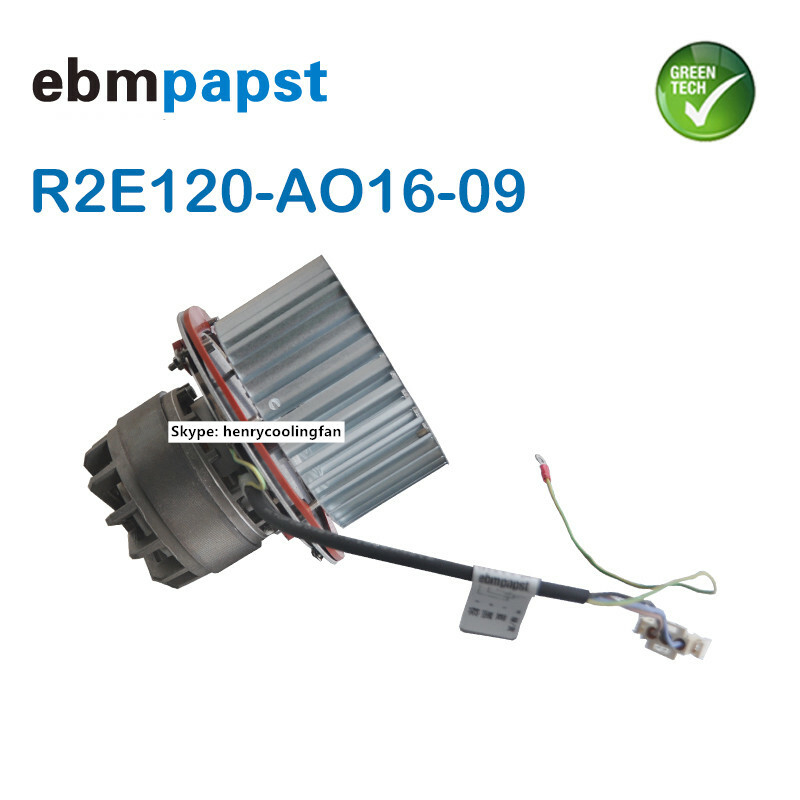 Ebmpapst R2E120-AO16-09 Centrifugal Fan 230VAC 0.5A Injection Molding Machine