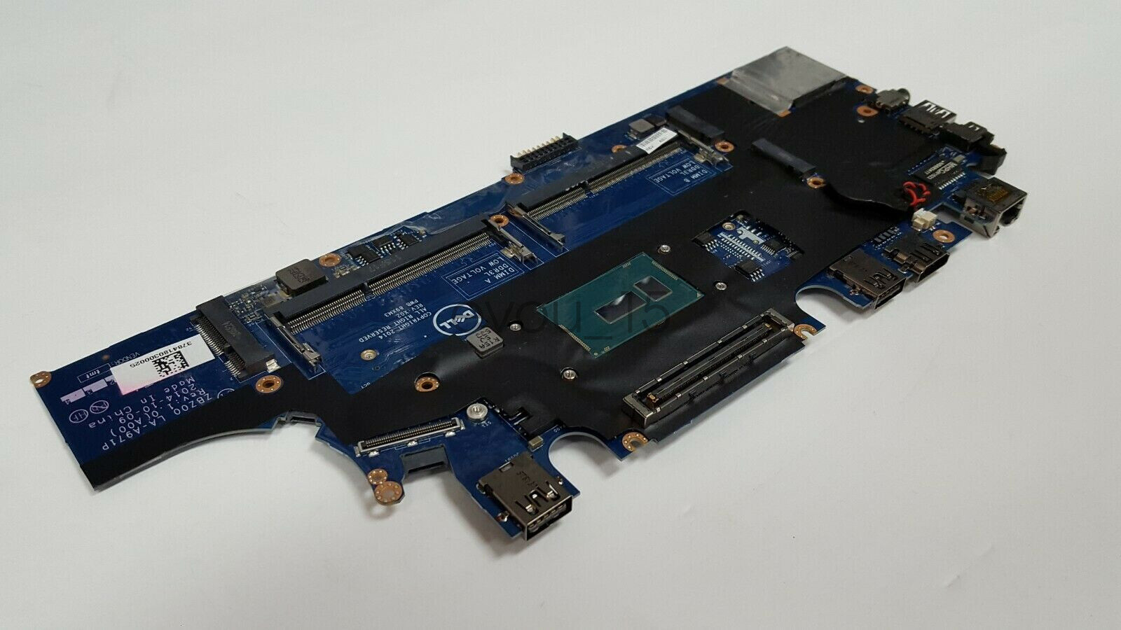 G9CNK Dell Latitude E7250 Intel i5-5300U 2.30GHz ZBZ00 LA-A971P Motherboard