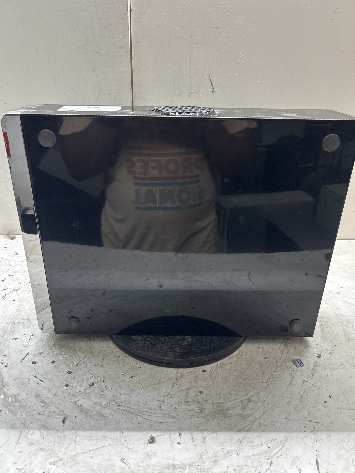 Slim Black and Silver mATX Desktop Computer Case
