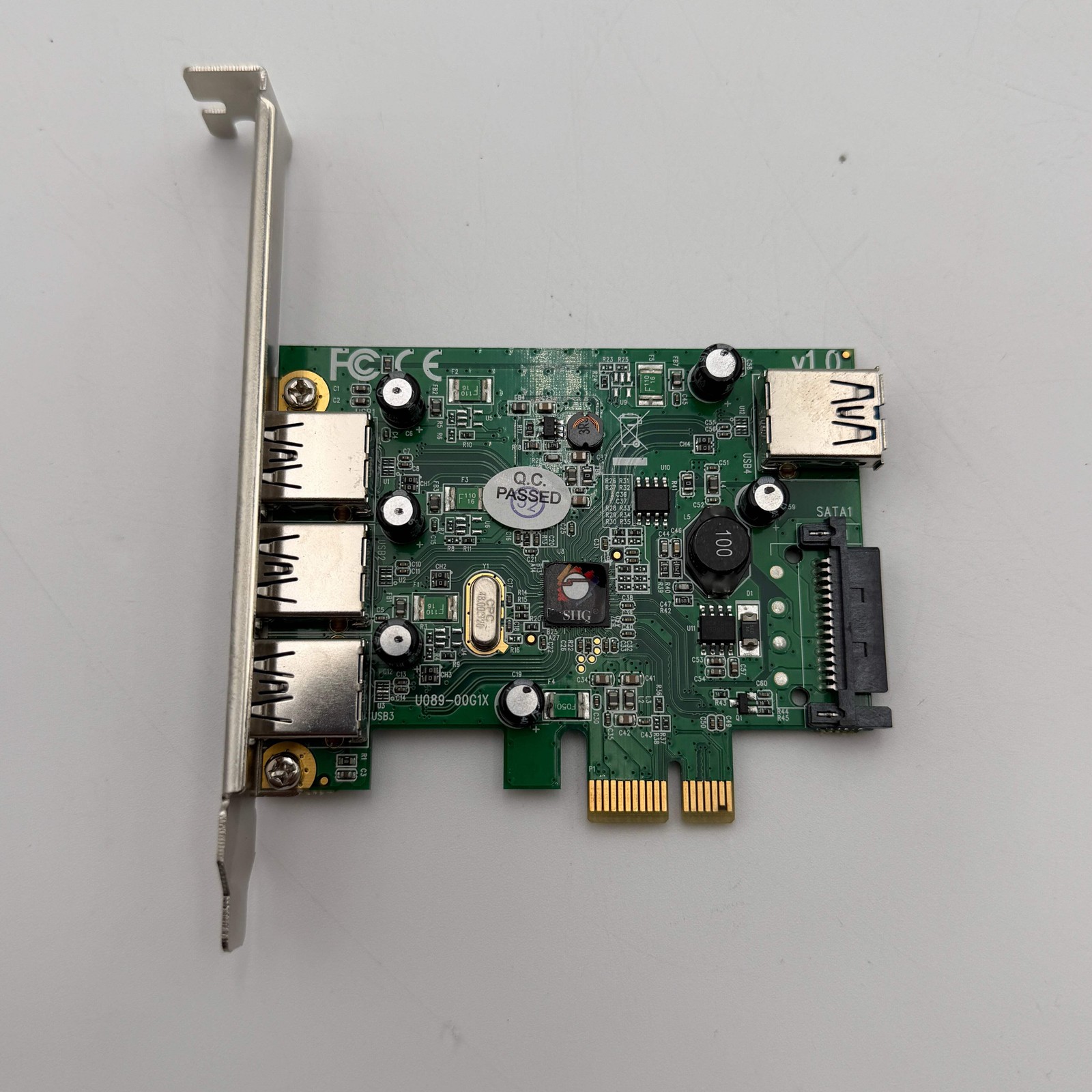 Siig DP USB 3.0 4-Port PCIe i/e Adapter Card