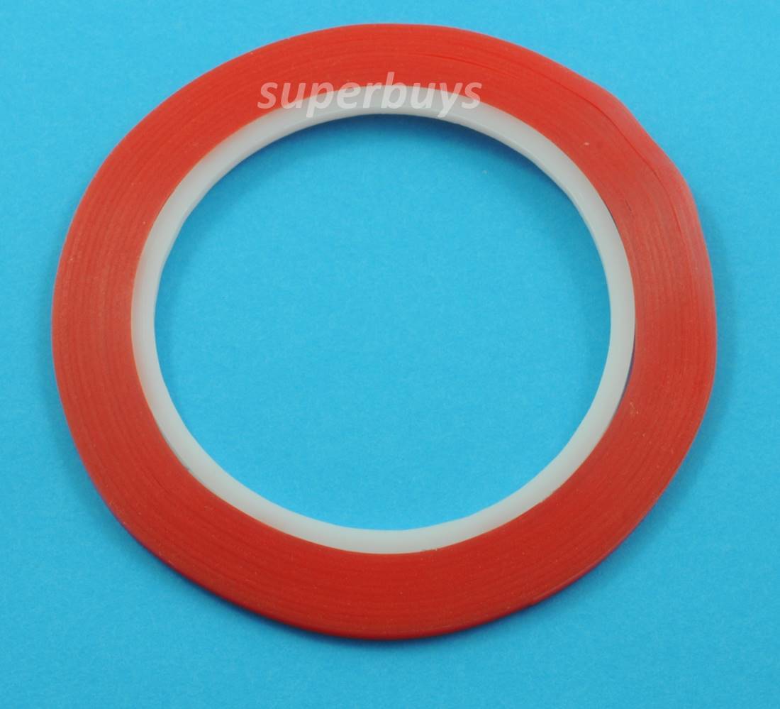3mm x 50m Heat Resistant Double Sided Clear Transparent Adhesive Tape Mounting