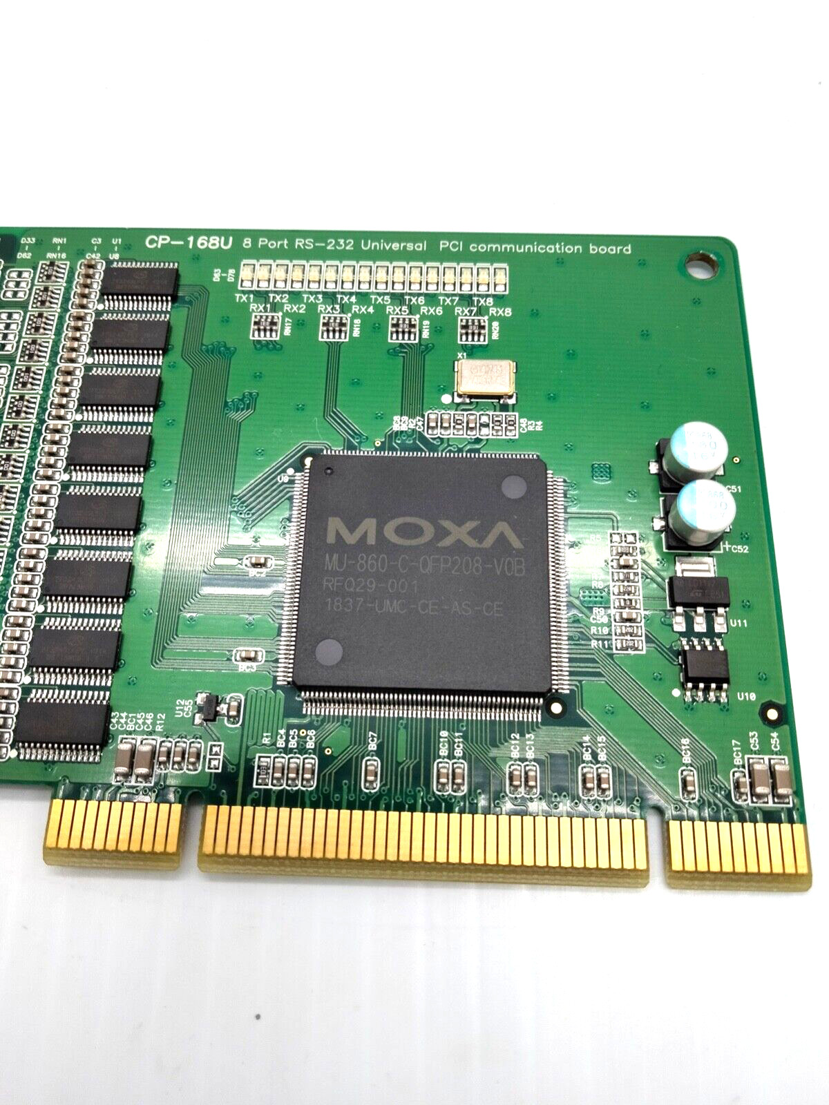 Moxa CP-168U 8-Port RS-232 Universal PCI communication board