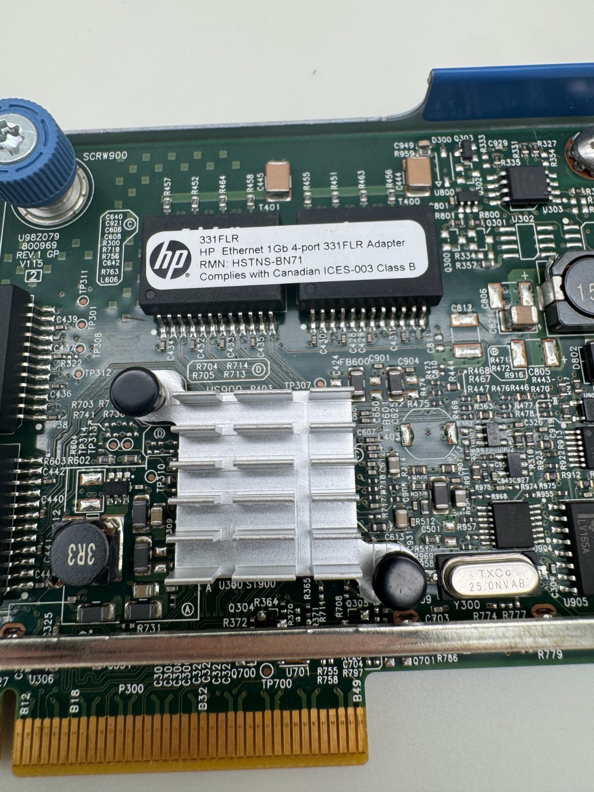 HP 331FLR FlexibleLOM 4-Port Gigabit Ethernet Adapter 629133-002 Lot of 3